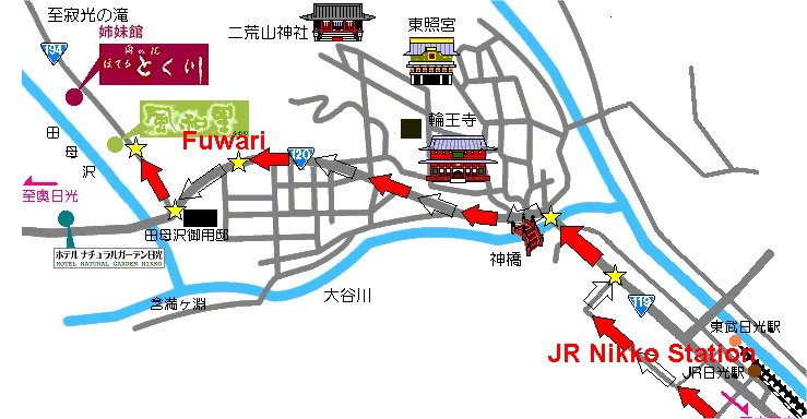 Map to Fuwari
